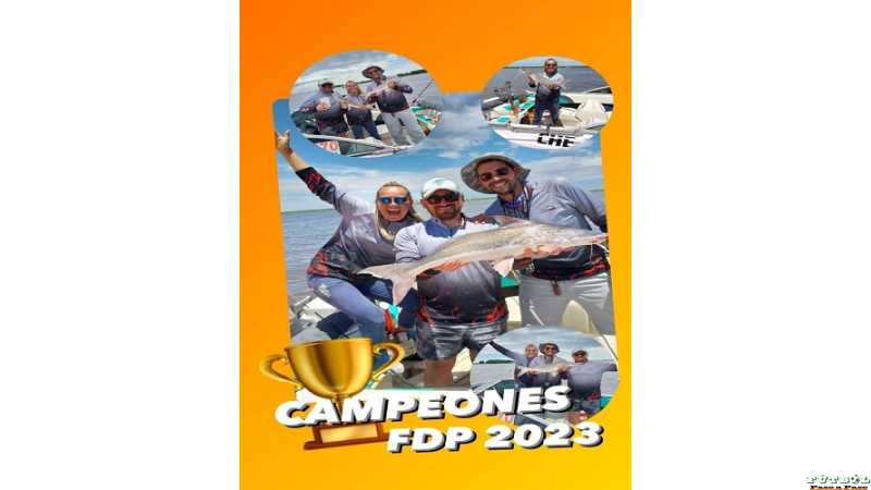 Campeones edición 2023 Fiesta del Pati con record hasta el momento de todas las ediciones (15 Capturas y 921 puntos)