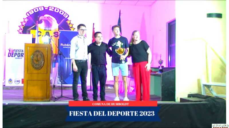 Fiesta del Deporte en Humboldt Deportista del Año 2023: José Zabala Ver video