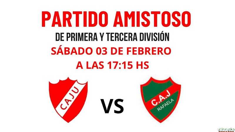 AMISTOSO Juv Unida de Humboldt recibio a Juventud de Rafaela Aqui resultados