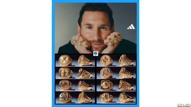 En honor a sus 8 Balones de Oro, Adidas le regaló a Lionel Messi 8 anillos