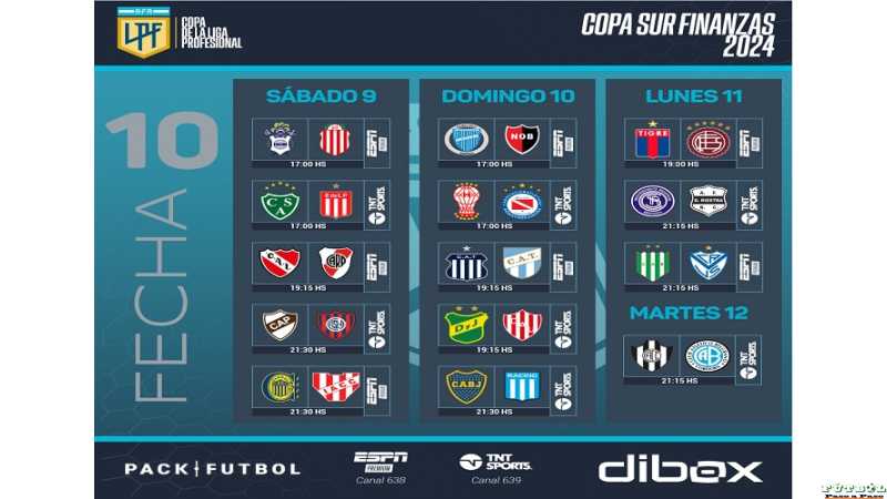 Futbol de Afa para estos dias