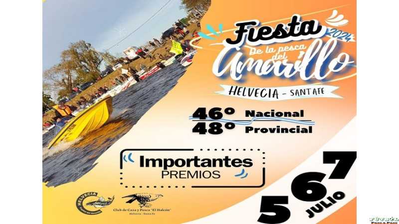 Ya tiene fecha la Fiesta Nacional y Provincial del Amarillo en Helvecia