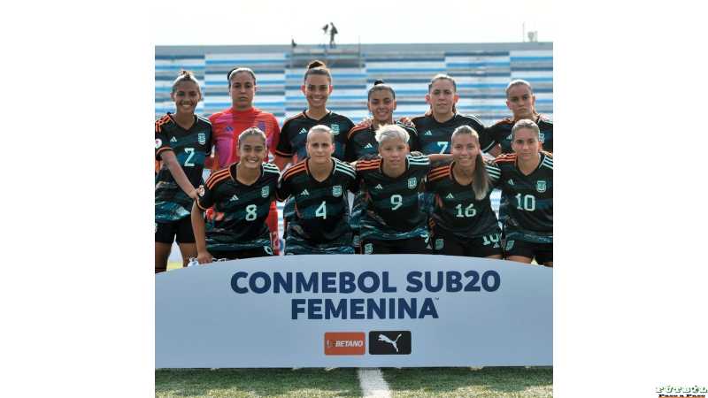 La Selección Argentina femenina Sub-20 empató 1-1 contra Perú por la primera fecha del Sudamericano