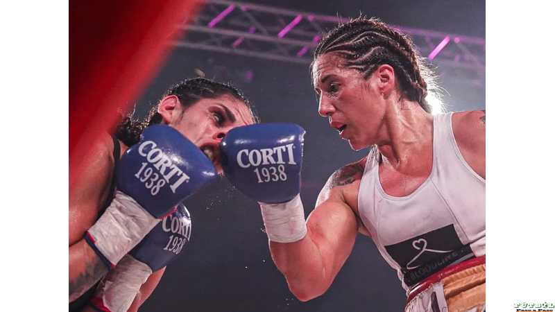 Boxeo: Soledad Matthysse con 43 años es campeona argentina tras vencer a Victoria Bustos la rosarina en Galvez