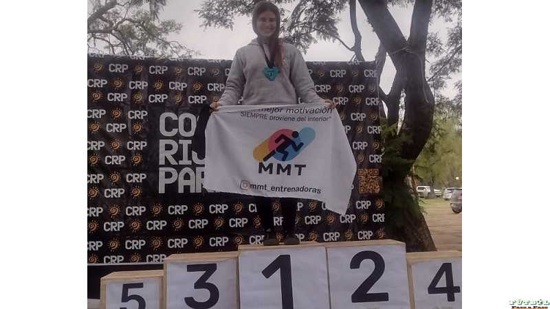 Brenda Ayelen Villagra Paravano sigue haciendo podio 1° puesto en 25 Km en Diamante Entre Rios