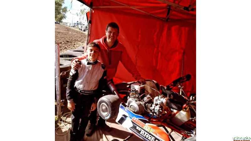 Lucas Yori campeón del certamen Santafesino de Karting en Franck