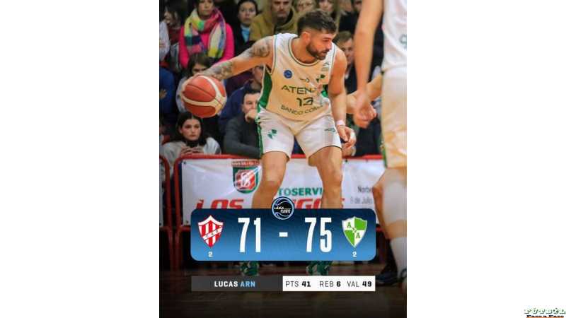 Atenas le ganó a Sportivo de Suardi y todo se define en el Cerutti el Martes 4 a las 20:45