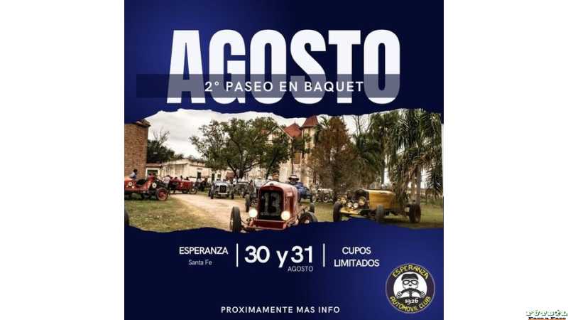 Agosto en Esperanza segundo encuentro de Baquet