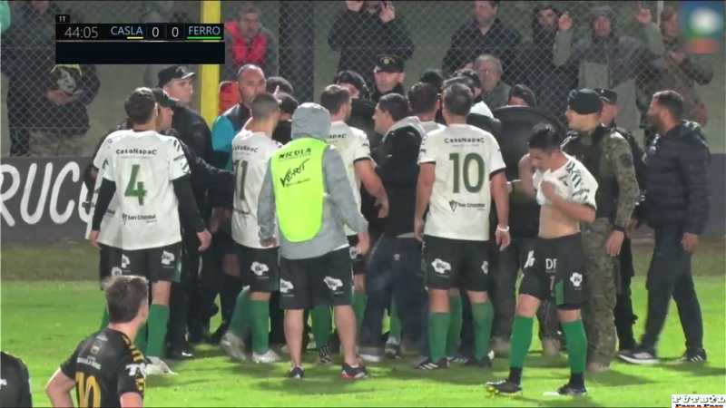 Se suspendió el partido entre San Lorenzo de Ambrosetti y Ferro Dho.