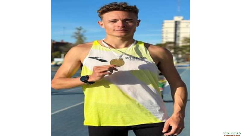 Jose Zabala de Humboldt Campeón Nacional en 5000m en atletismo ( ver 3 fotos mas)