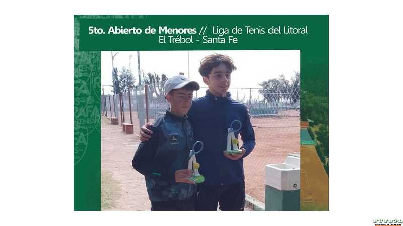 Rafa Tenis - Esperanza LUCA FRANCONI destacada labor en el 5to. Abierto de la Liga de Tenis del Litoral Argentina