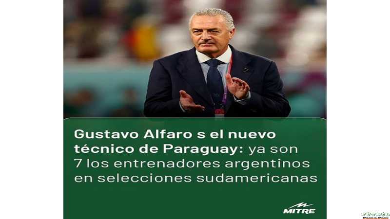 Luego de su paso por Costa Rica, Gustavo Alfaro será el nuevo director técnico de Paraguay.