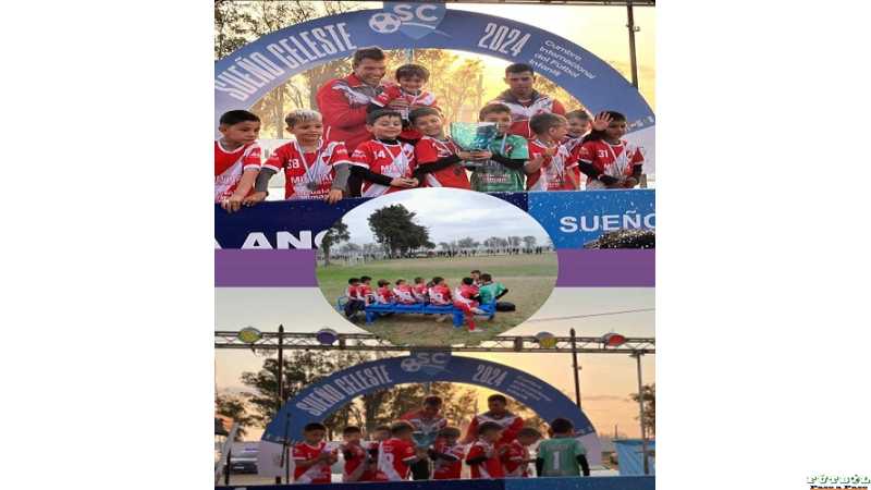 En Rafaela Torneo 'Sueño Celeste' 3er puesto para categoría 2018 de Juventud Unida de Humboldt 'Los ñatitos'