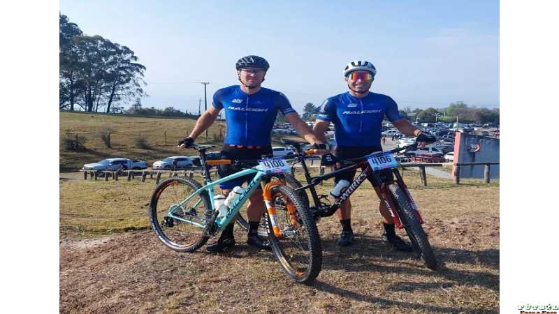 Jorge Mathieu con Matias Dominino participaron en competencia Trasmontania 2024