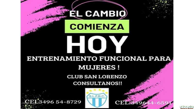 Club San Lorenzo de Esperanza comienza la actividad de Fútbol Femenino