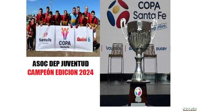 Asoc. Dep. Juventud se quedó con la Copa Sta. Fe
