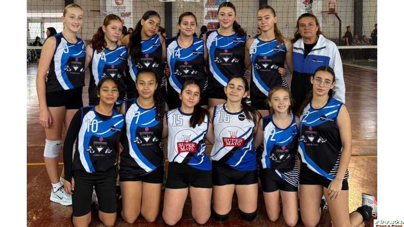 Alma Juniors llegó a cuartos de final del Torneo Fiesta Argentina del Infantil de Vóley