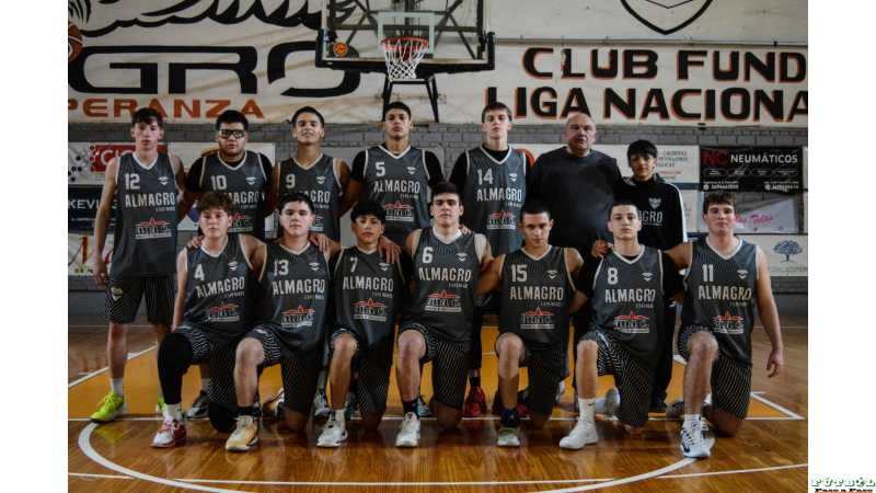 Los U17 de Almagro vencieron a U.S.Tomé y encaran el Federal  