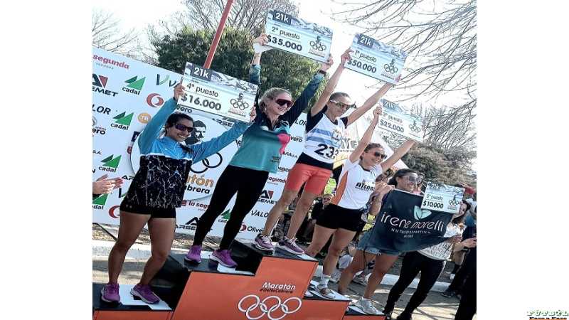 Patricia Ponce primera en la Delfor Cabrera (ver mas fotos)