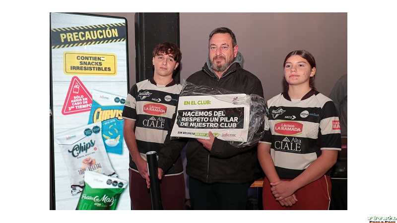 Rugby: Alma Juniors participa de la campaña “Sin respeto no hay juego”