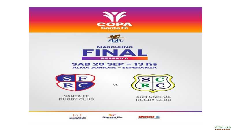 Este sábado Alma Juniors juega en Esperanza la final de la Copa Santa Fe VER MAS NOTICIAS DEPORTIVAS 16 -9