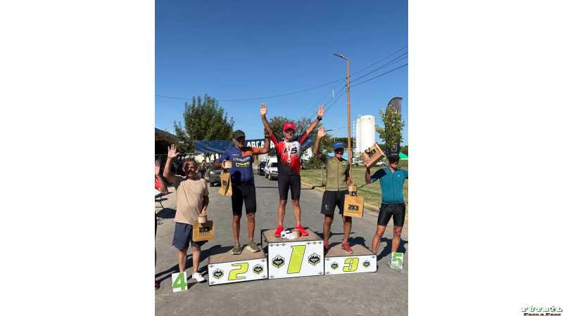 Eduardo Fabian Collomb 1°en Valle María.Entre  Rios en su categoria