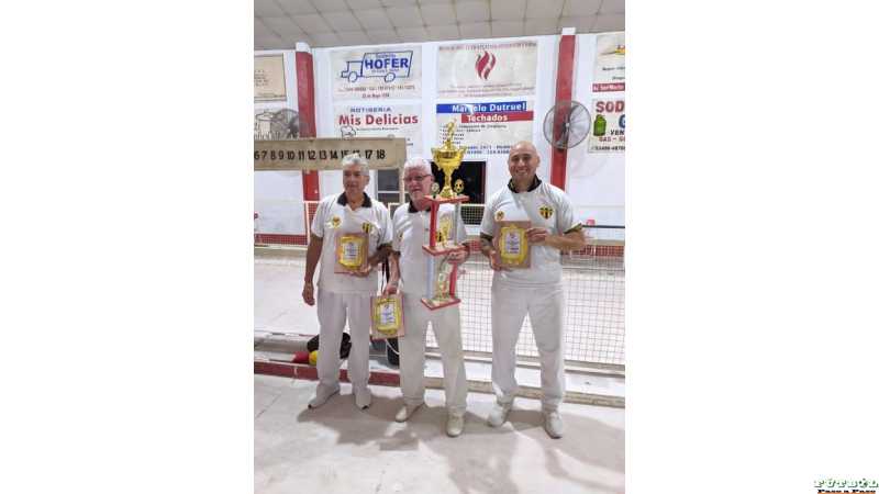 Se disputó el Torneo de Bochas homenaje a Norberto «Nito» Koning  del Club Juv Unida de Humboldt