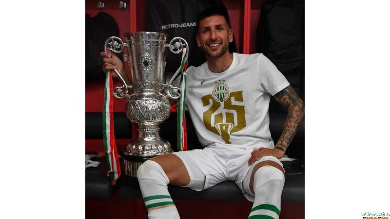 La familia de San Lorenzo felicita a nuestro ex jugador, Mariano Gómez, por consagrarse campeón de la Copa Hungría con su equipo Ferencváros.