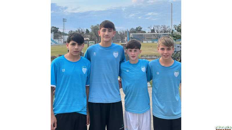 San Lorenzo presenta a 4 futbolista que defenderan a la Liga Esperancina en Rafaela , viernes 12 hasta el domingo 14 de junio.