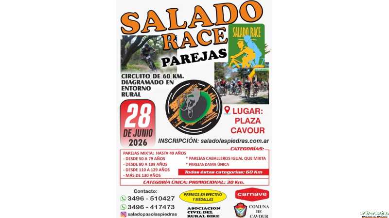 28 JUNIO Cavour te invita a participar o ver a deportistas