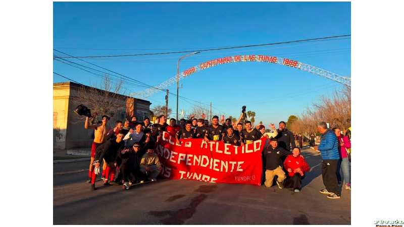 Liga Las Colonias de Fútbol Club Atlético Independiente de Las Tunas se consagró campeón del torneo apertura