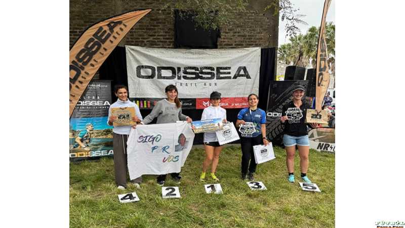 3° lugar en Maria Grande E Rios 50 Km para Esperancina Brenda Villalba Paravano