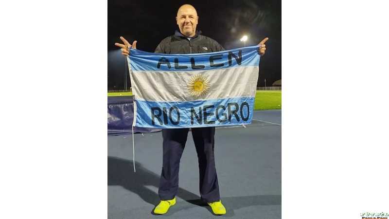 Esta de visita por Esperanza y San J. Norte Campeón Sudamericano en Lanzamiento de Disco con 35, 55 mts en Colombia