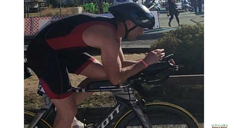 Luis Tschopp, del LTCE, corrió el Mundial Iron Man en Finlandia