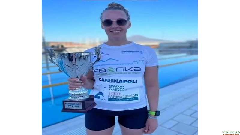 Romina Imwinkelried obtuvo 2do puesto el la Capri - Napoles