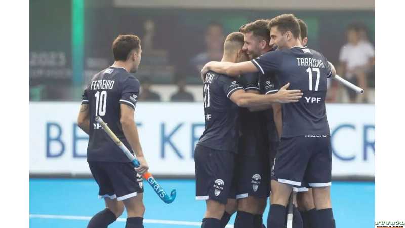 Hockey Los Leones clasifican a octavos de finales del Mundial