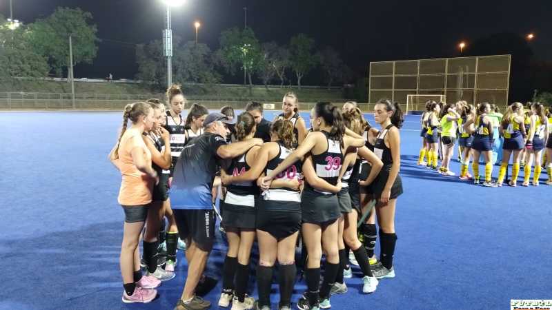 Hockey: Alma Juniors visitó a Náutico El Quillá
