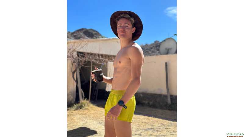 José Zabala sigue en Cachi Salta su preparación para las competencias que vienen