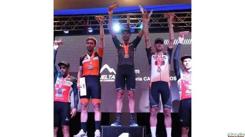 Jorge Mathieu Vuelta Altas Cumbres Mina clavero (cordoba) 120k 3er puesto cat. A2