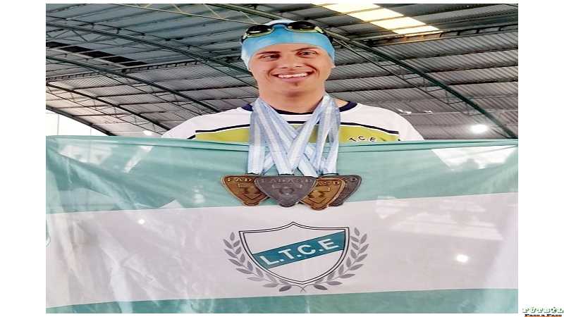 Facundo Benítez cosechó cuatro medallas en el Nacional
