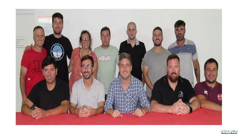 La nueva comisión directiva del Club Atlético Bartolomé Mitre