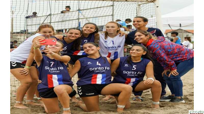 Santa Fe se consagró campeona de los Juegos Nacionales Evita de Playa 2023