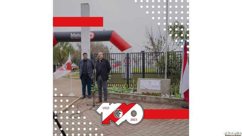 Club Atl Franck renovó el ingreso a la institución (ver 4 fotos)