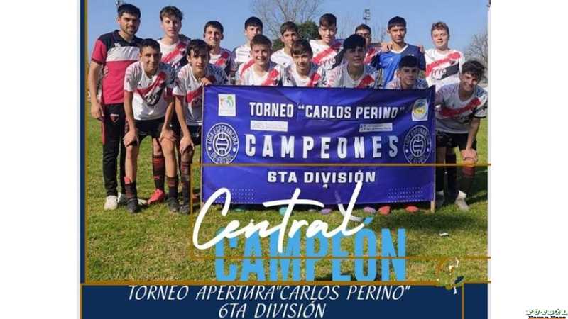 6ta categoría Central San Carlos le ganó 1 a 0 a Juventud de Laguna Paiva y se consagró campeón 