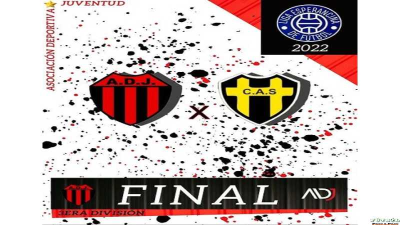 Se viene la final en Tercera Div Asociación Dep. Juventud Y Club Sarmiento de Humboldt 