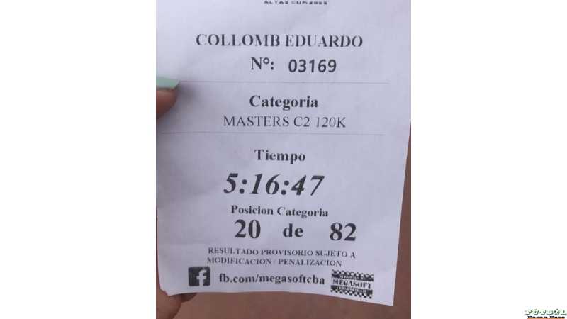 Este domingo estuvimos presente en la Vuelta a las Altas Cumbres 2023. Eduardo Fabian Collomb