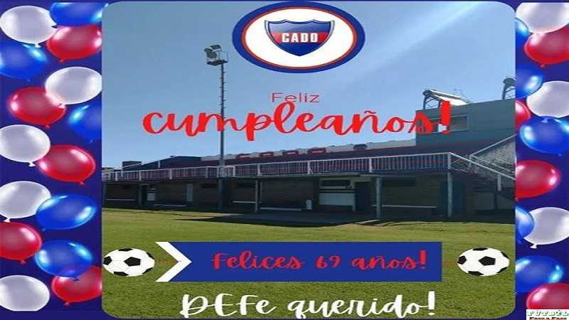 Feliz aniversario Club Defensores del Oeste de Esperanza 69 años