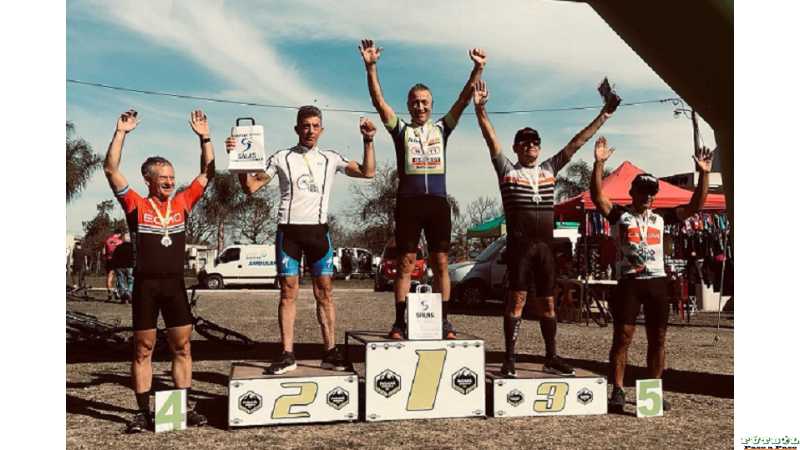 Eduardo Fabian Collomb 3er puesto 1era carrera del 2do Semestre. en Sauce Pinto, Entre Rios,