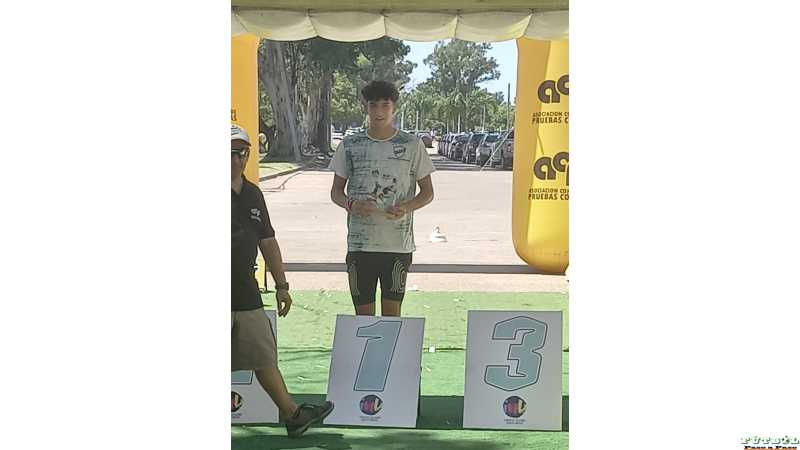 Buen debut de Lisandro Mehring en Circuito de Triatlón
