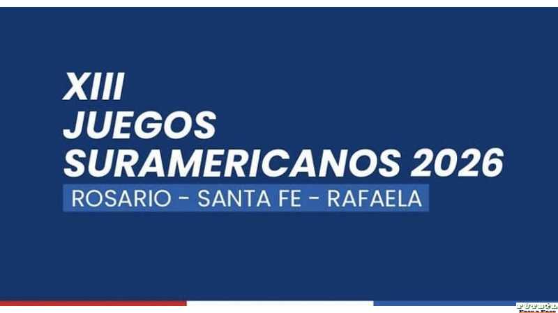 La provincia de Santa Fe será sede de los XIII Juegos Suramericanos 2026